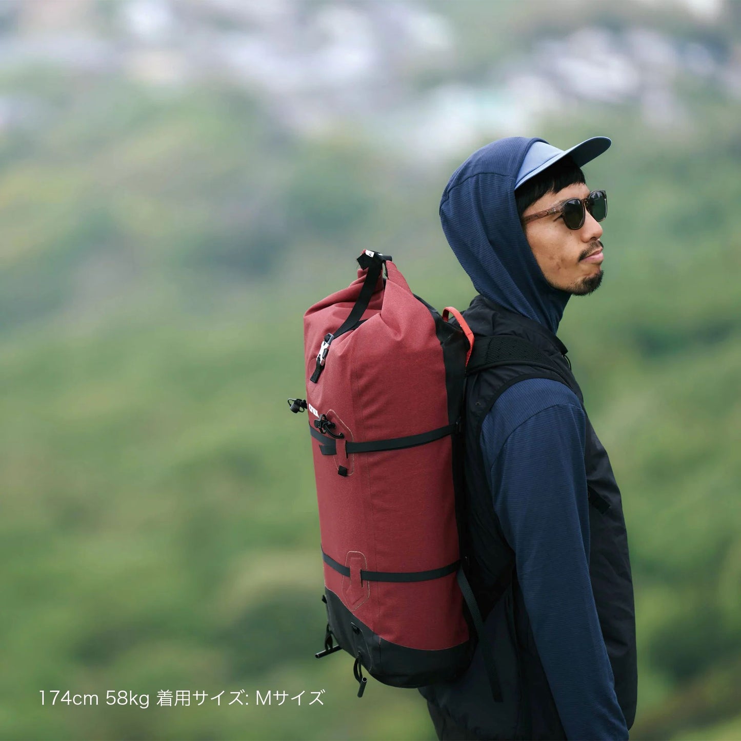 【STATIC】All Elevation Hoody / Blue Slate