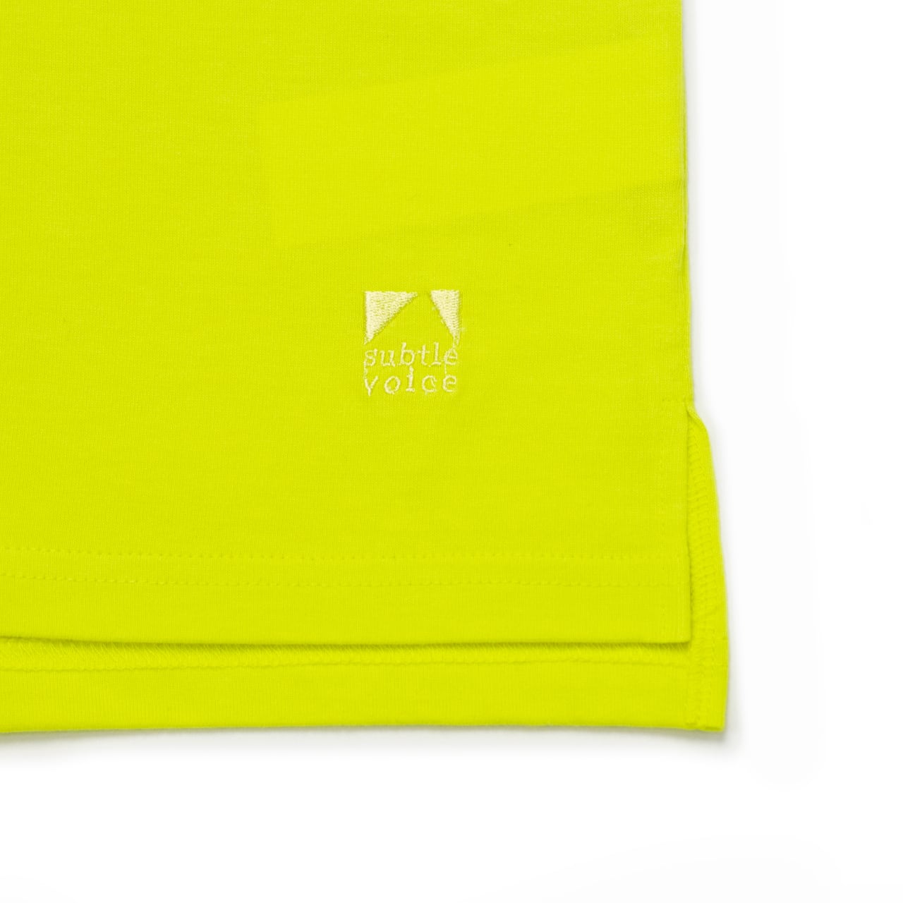 【subtle voice】MT Cotton T-shirt [Pure Lime]