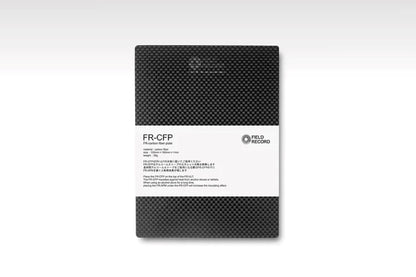 【FIELD RECORD】FR-CFP / carbon fiber plate