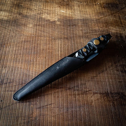 【FEDECA】CLEVER TONG 専用レザーケース BLACK