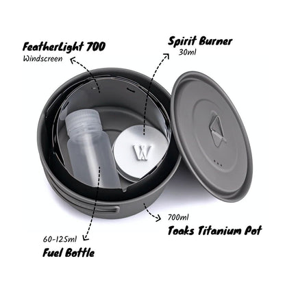 【Wildside Adventures】FeatherLight 700 Kit