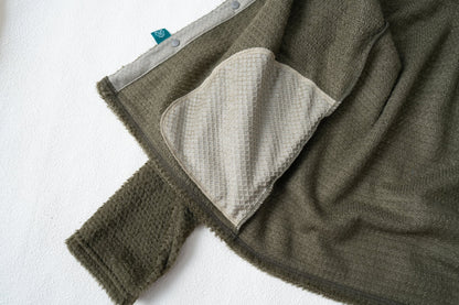 【ULSUS】 Double Side Cardigan / Black