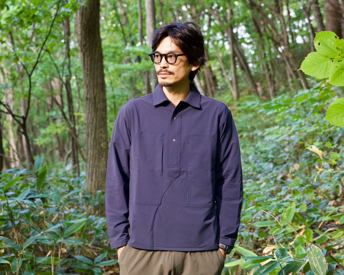 【LAST FRONTIER DESIGN】First frost pullover jacket / Beige