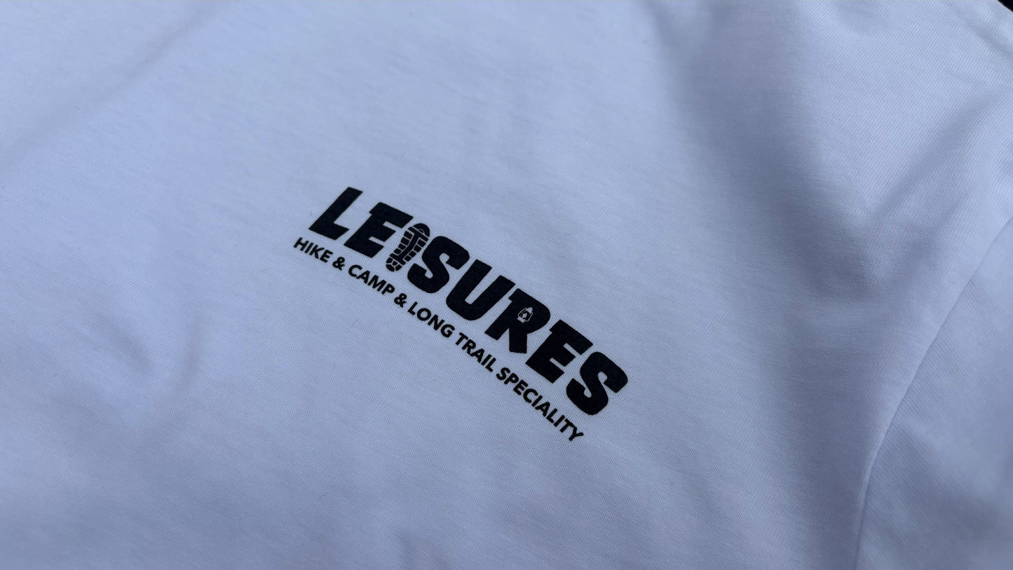 【LEISURES】CORDURA×cotton  LOGO T shirt