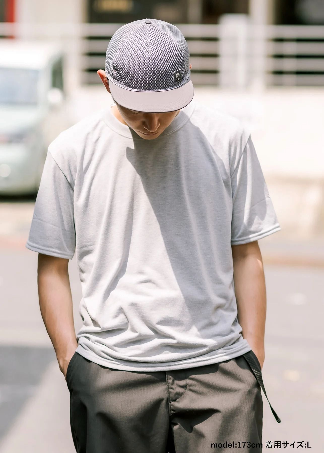 【BRING】DRYCOTTONY ベーシックTシャツ GRAY