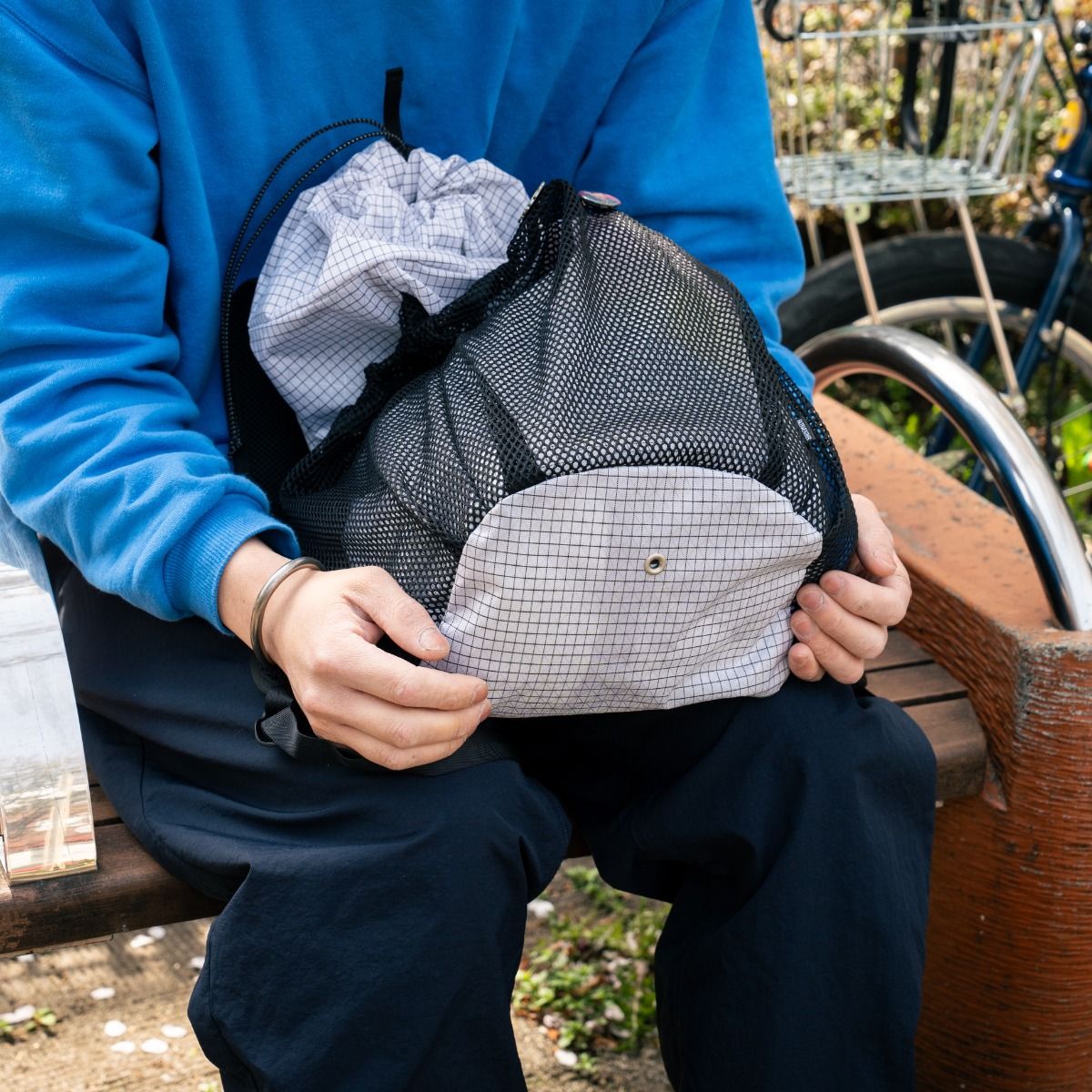 【FAIRWEATHER】packable pack (rip lime)