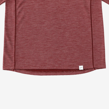 【CAYL】Wool Blend Long Sleeve Burgundy