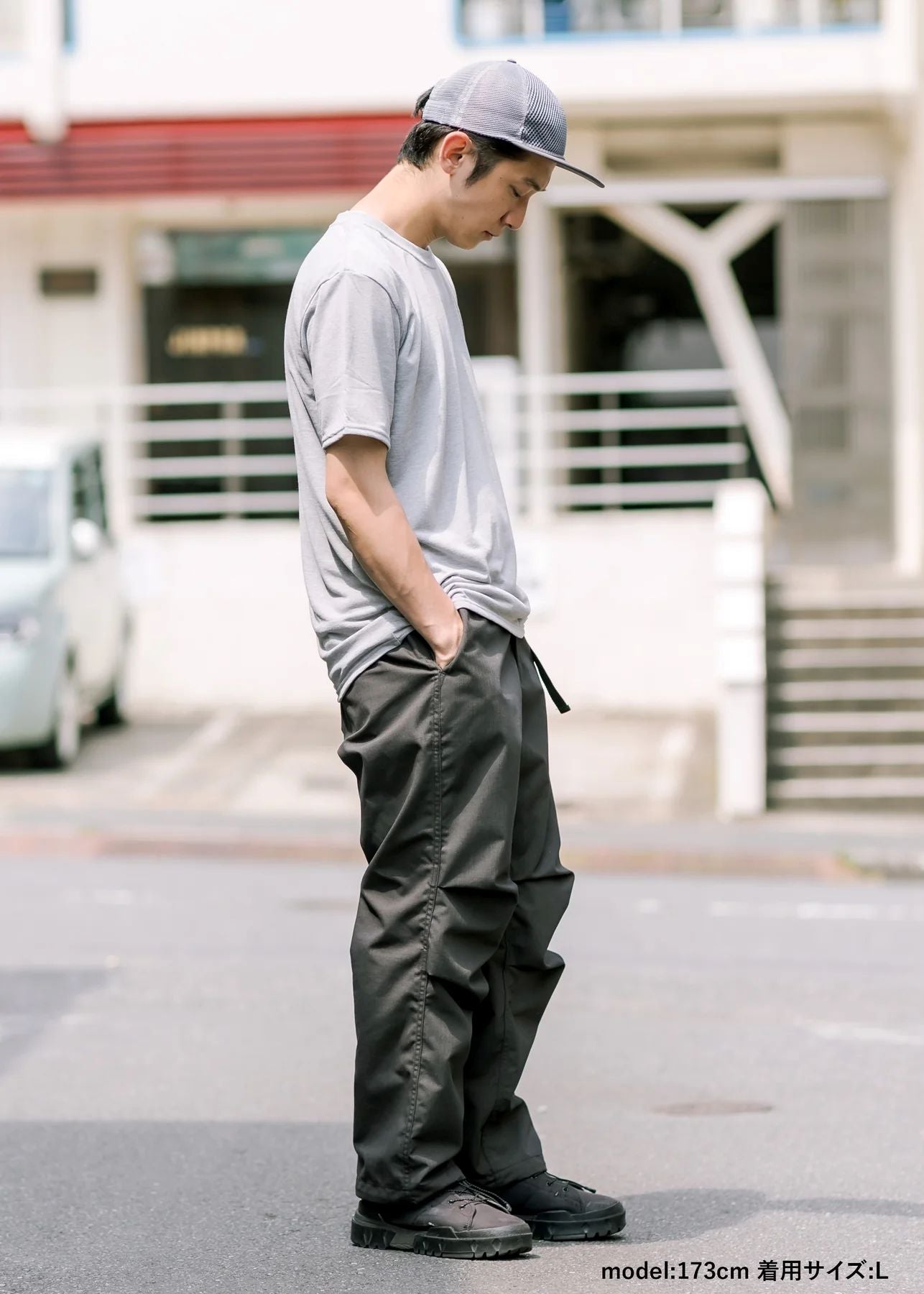 【BRING】DRYCOTTONY ベーシックTシャツ GRAY