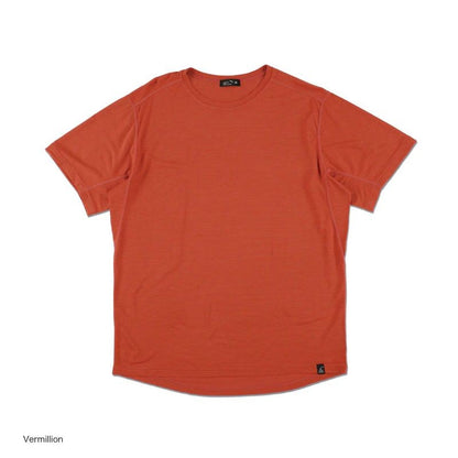 【STATIC】All Elevation S/S Shirts Men's Vermillion