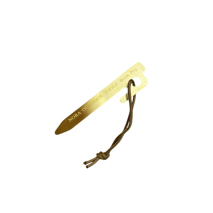 【野良道具製作所】真鍮製しおり ブックペグ