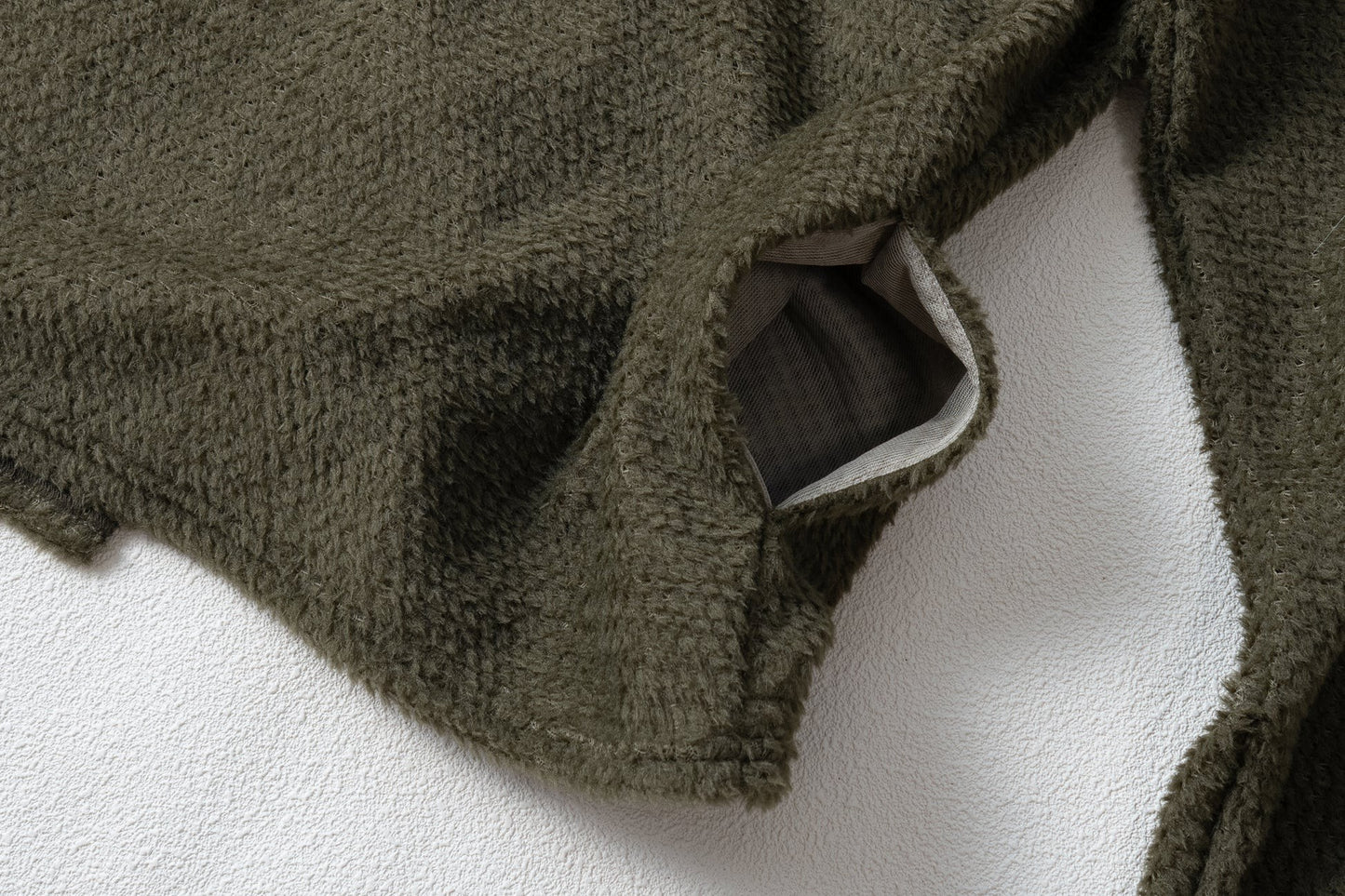 【ULSUS】 Double Side Cardigan / Olive Brown