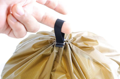 【WANDERLUST EQUIPMENT】WIDEMOUTH STUFF SACK (Brawn×Gray)