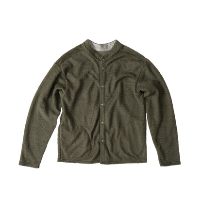 【ULSUS】 Double Side Cardigan / Olive Brown