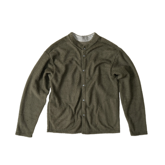 【ULSUS】 Double Side Cardigan / Olive Brown