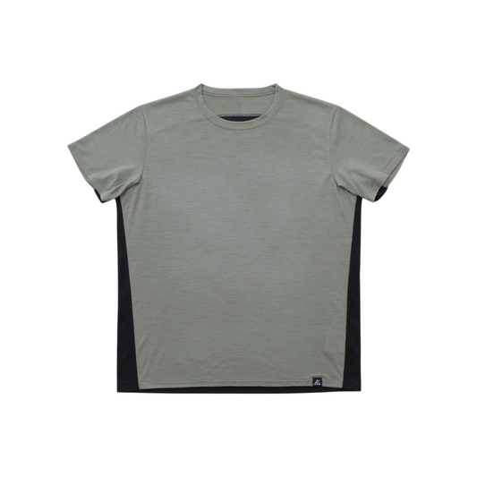 【ROUVER】AXIO Dry wool Tee / OLIVE