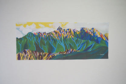 【soar art Works】手ぬぐい 槍ヶ岳