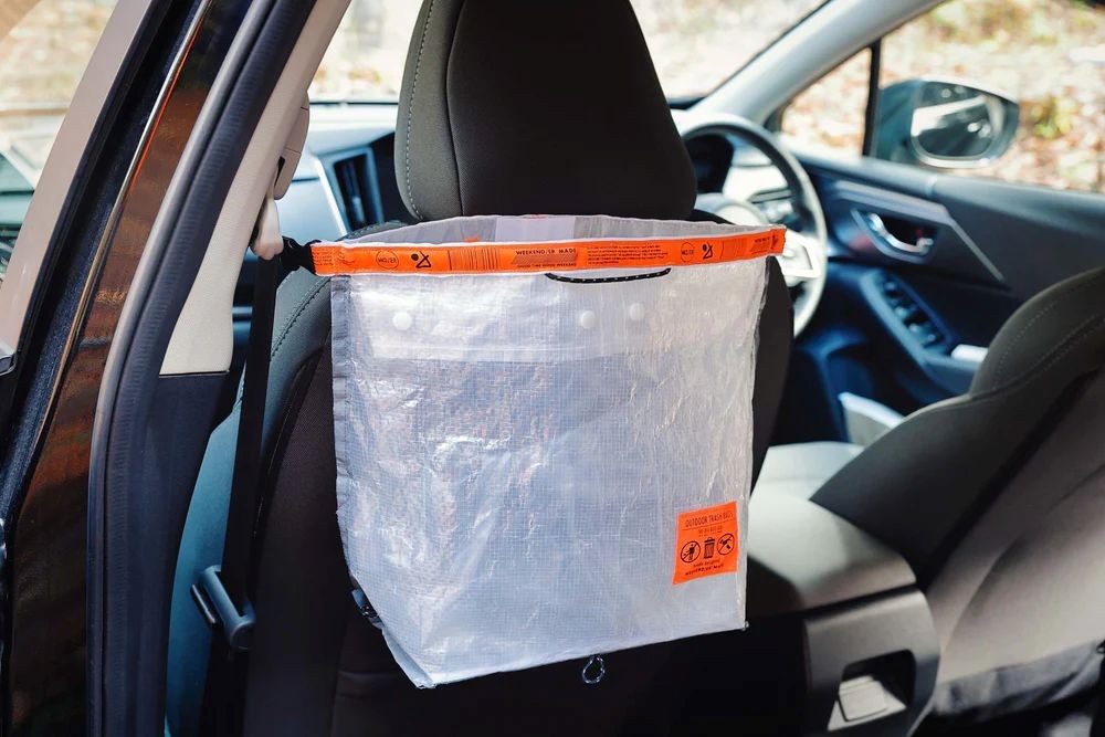 【hinata x WEEKEND(ER) x LEISURES】 OUTDOOR TRASH BAG SOLO "LEISURES TOPO"