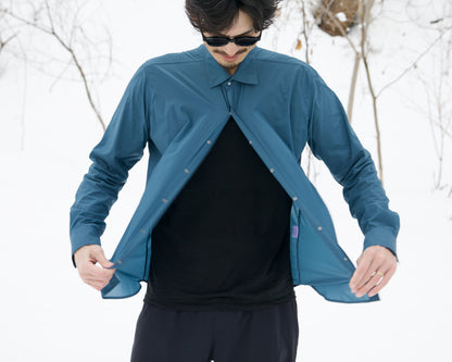 【LAST FRONTIER DESIGN】Cordura UL Mountain Shirt BLUE