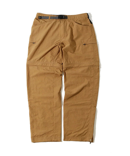 【Trail Bum】THRU-HIKER ZIP OFF PANTS MILK COFFEE