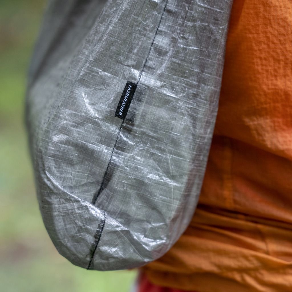 【FAIRWEATHER】packable sacoche (dyneema black)