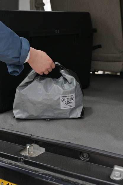 【hinata x WEEKEND(ER) x LEISURES】 OUTDOOR TRASH BAG SOLO "LEISURES TOPO"