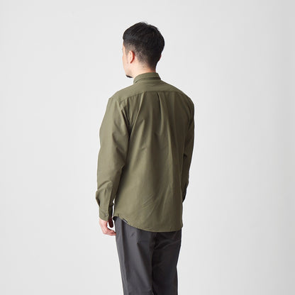 【AXESQUIN】LS Ventilation Shirt / charcoal