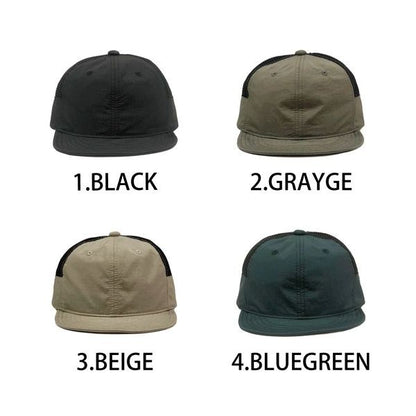 【BASIQUENTI】Ripstop Side Mesh Cap