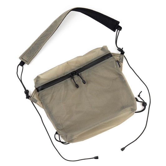 【FAIRWEATHER】road sacoche (grey beige)
