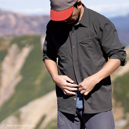 【STATIC】MERCED RIVER L/S SHIRTS KHAKI