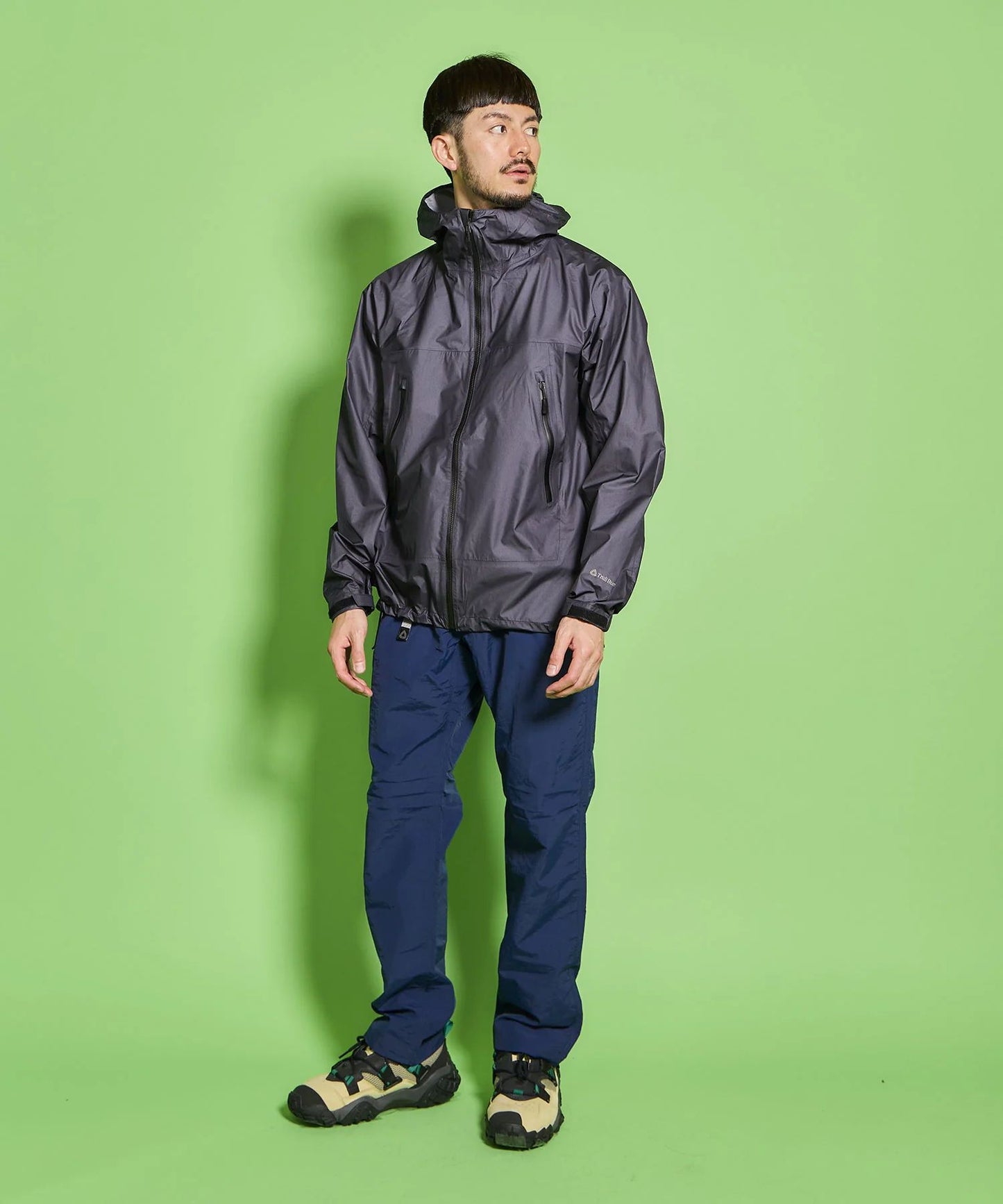 【Trail Bum】WALKER SHELL JACKET GRAPHITE NAVY