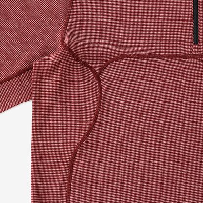 【CAYL】Live Wool Mix Half Zip Burgundy