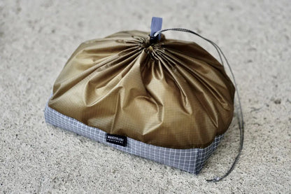 【WANDERLUST EQUIPMENT】WIDEMOUTH STUFF SACK (Brawn×Gray)