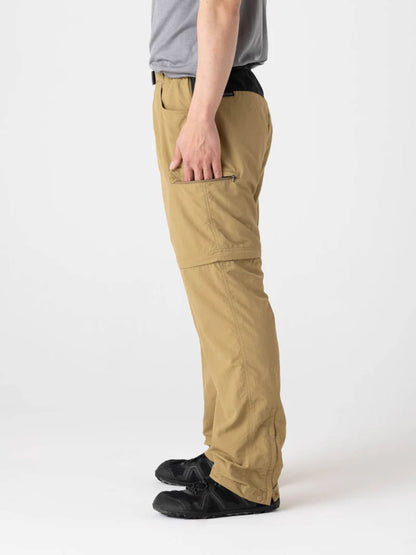 【Trail Bum】THRU-HIKER ZIP OFF PANTS KHAKI