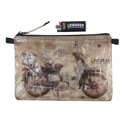 【LEISURES】レジャーズ×スーパーカブ "分解" Pouch
