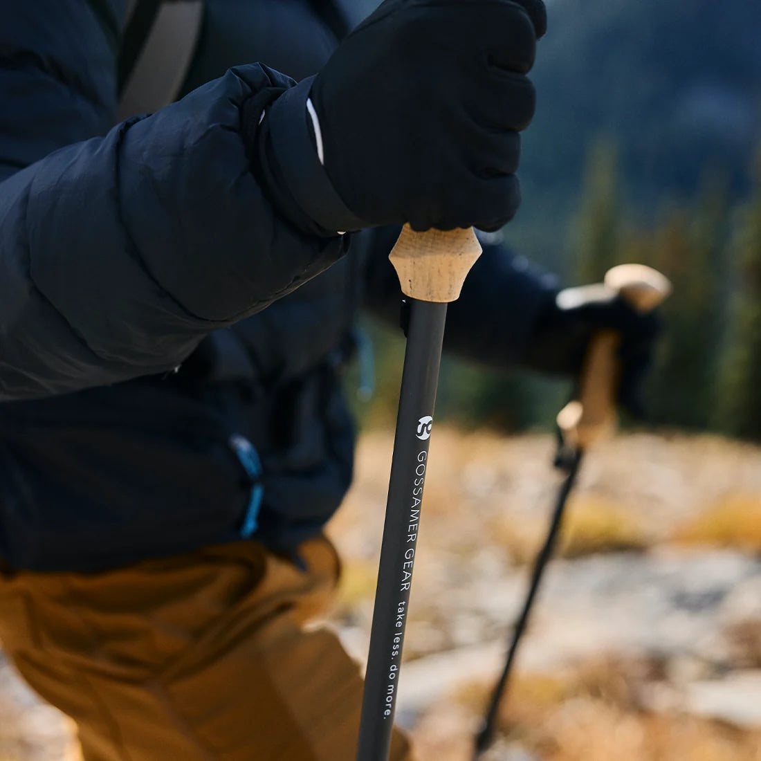 【GOSSAMER GEAR】LT5 Three Piece Carbon Trekking Poles