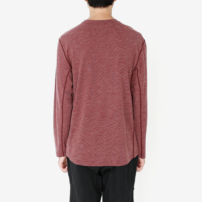 【CAYL】Wool Blend Long Sleeve Burgundy