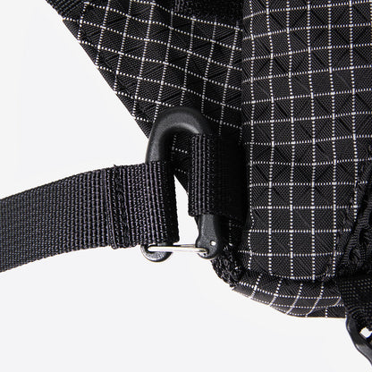 【CAYL】Gaya Roll Top B-Grid Mesh Grey