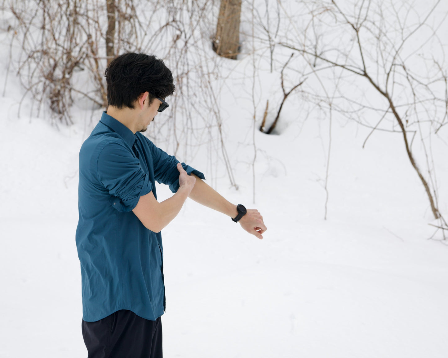 【LAST FRONTIER DESIGN】Cordura UL Mountain Shirt BLUE