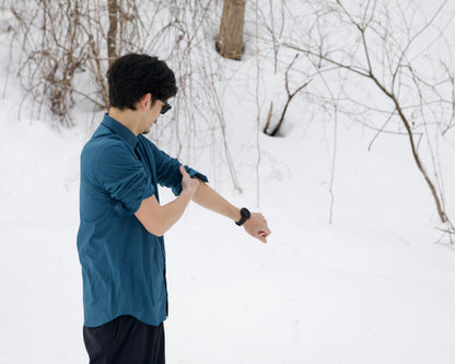 【LAST FRONTIER DESIGN】Cordura UL Mountain Shirt BLUE