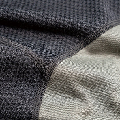 【STATIC】CHORD WOOL SLEEVELESS Carbon