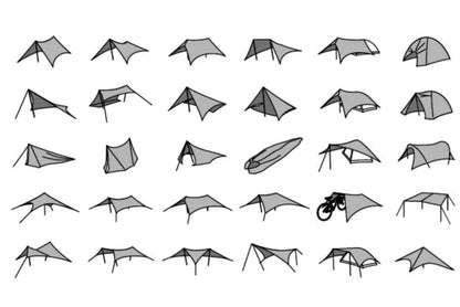 【PAAGOWORKS】NINJA TARP DARKBEIGE