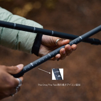 【GOSSAMER GEAR】LT5 Three Piece Carbon Trekking Poles