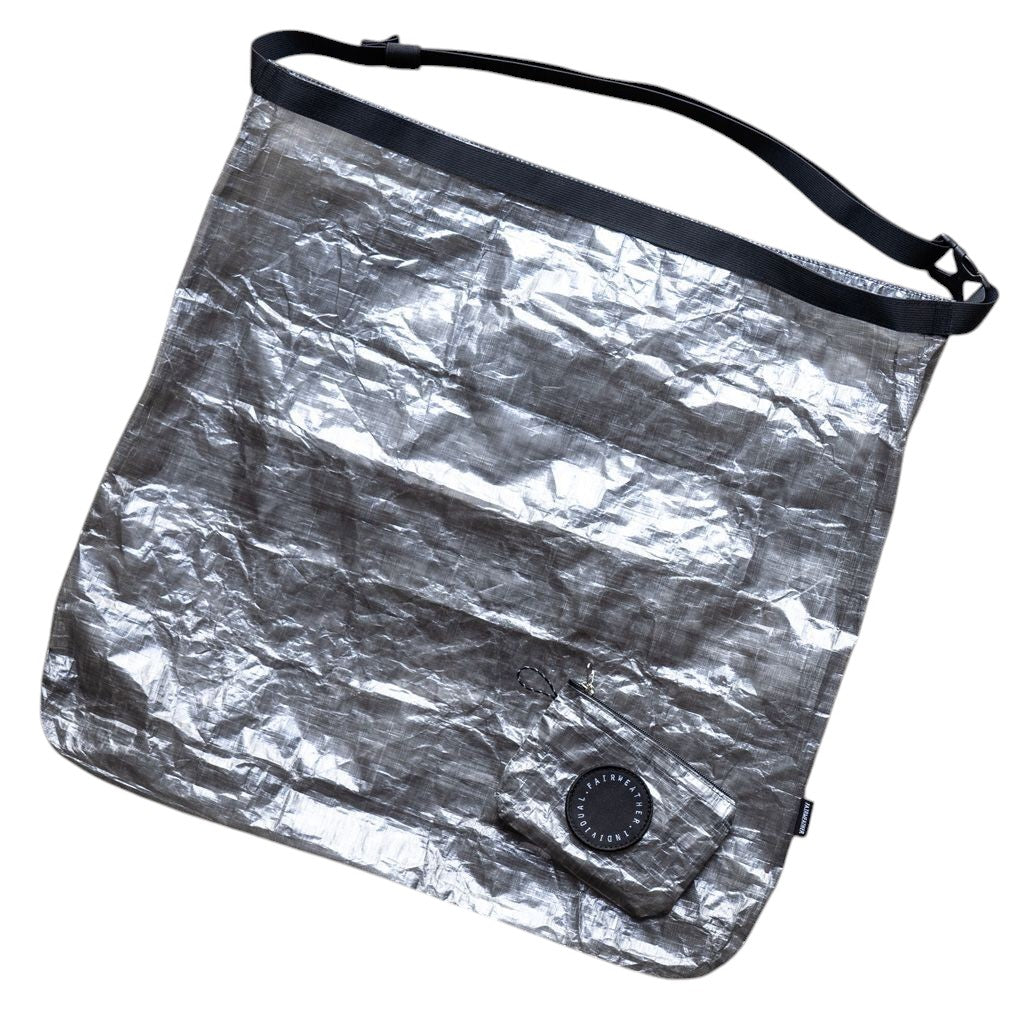 【FAIRWEATHER】packable sacoche (dyneema black)