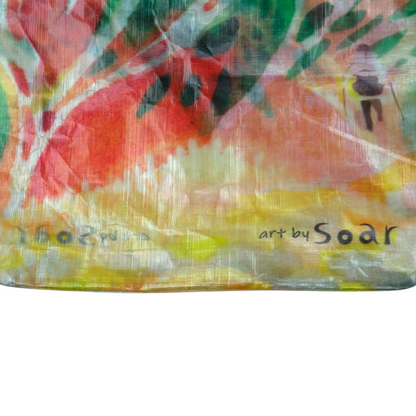 【soar art Works】ダイニーマドライバッグ 槍ヶ岳-秋（10L）