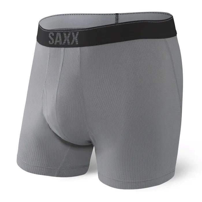 【SAXX】QUEST QUICK DRY MESH BOXER BRIEF FLY グレー