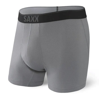 【SAXX】QUEST QUICK DRY MESH BOXER BRIEF FLY グレー