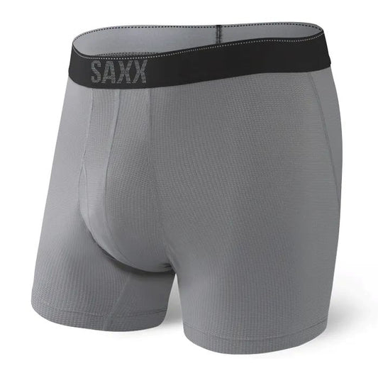 【SAXX】QUEST QUICK DRY MESH BOXER BRIEF FLY グレー