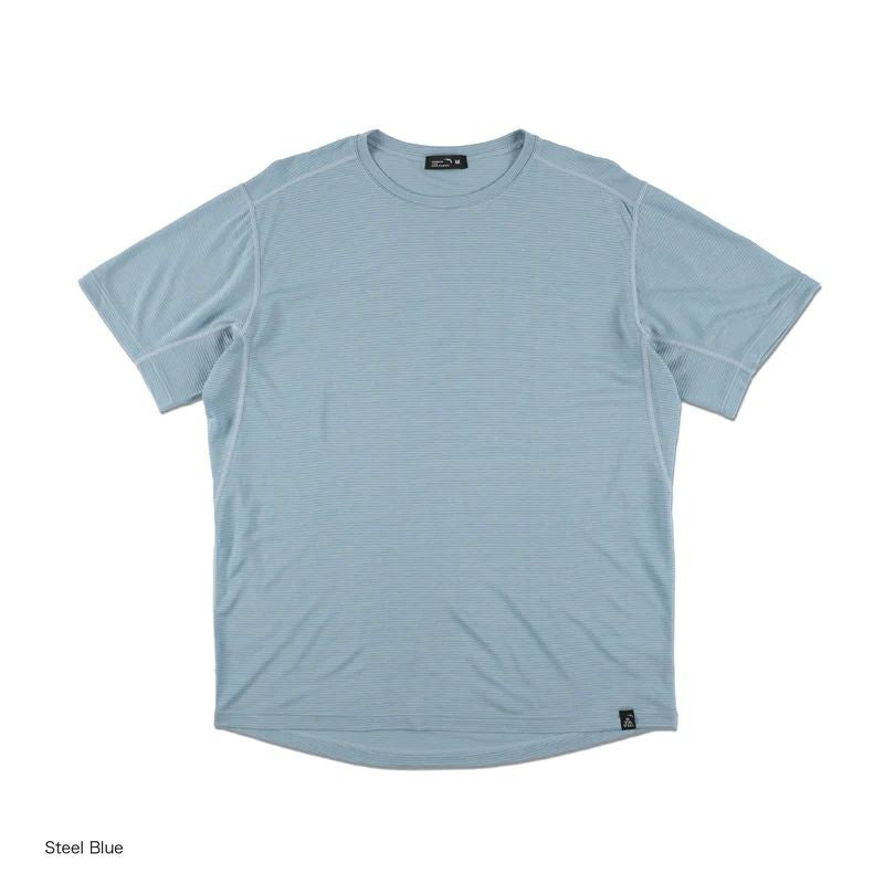【STATIC】All Elevation S/S Shirts Men's Steel Blue