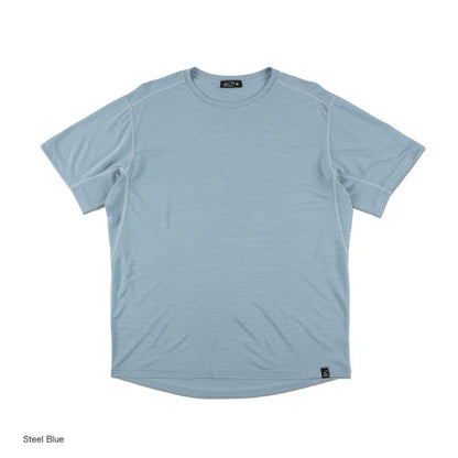 【STATIC】All Elevation S/S Shirts Men's Steel Blue