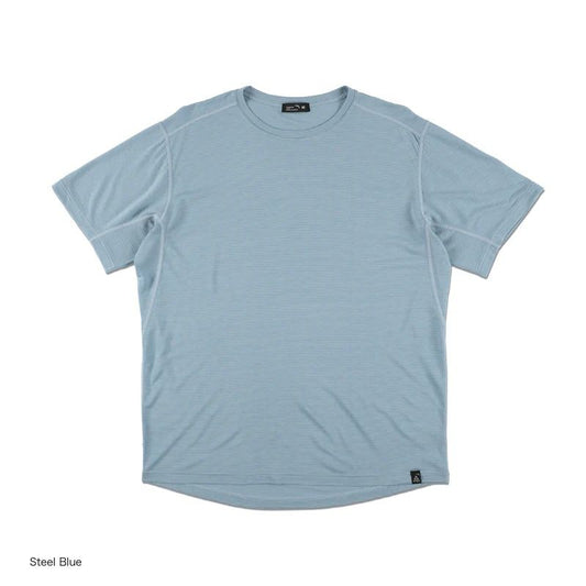 【STATIC】All Elevation S/S Shirts Men's Steel Blue